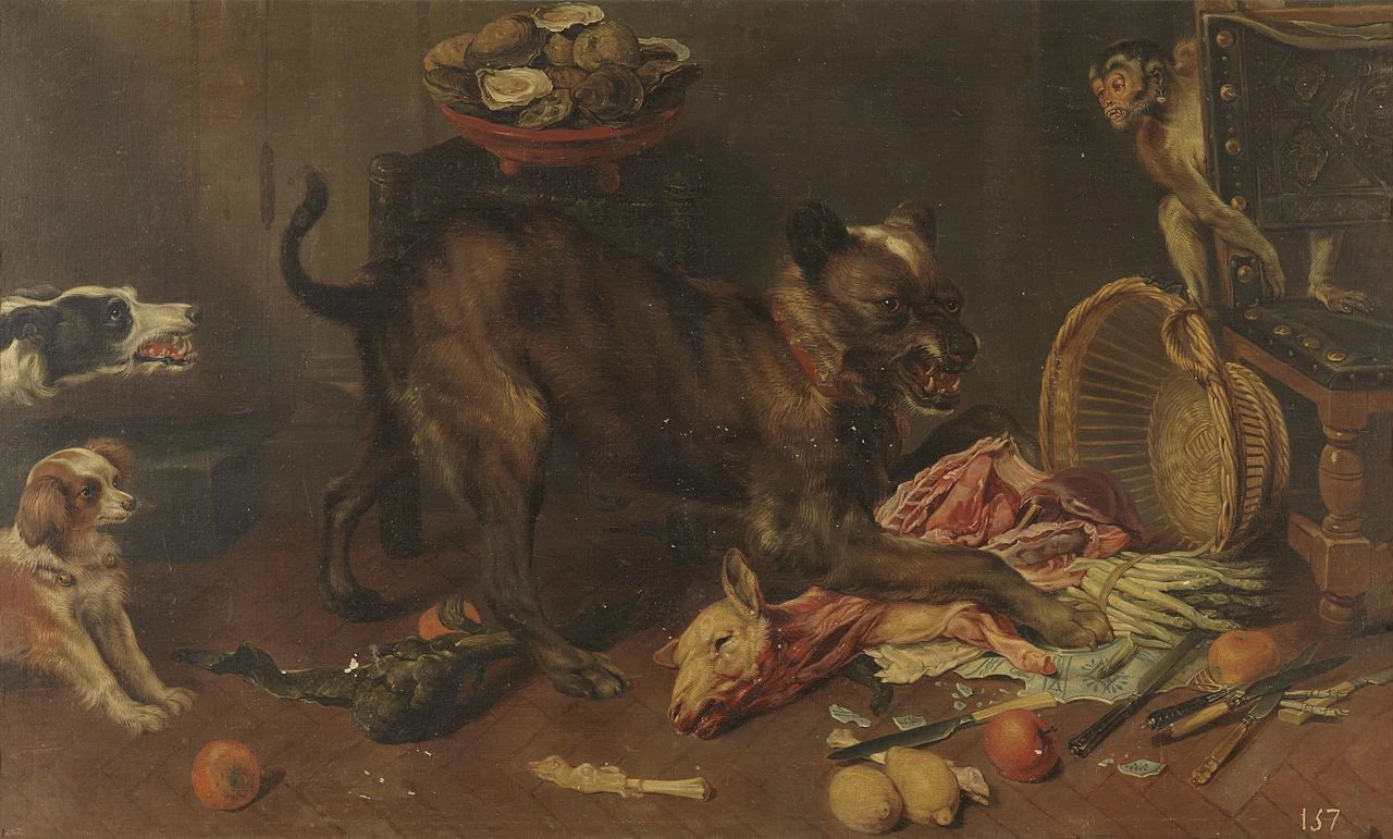 Il cane rabbioso - Museo del Prado